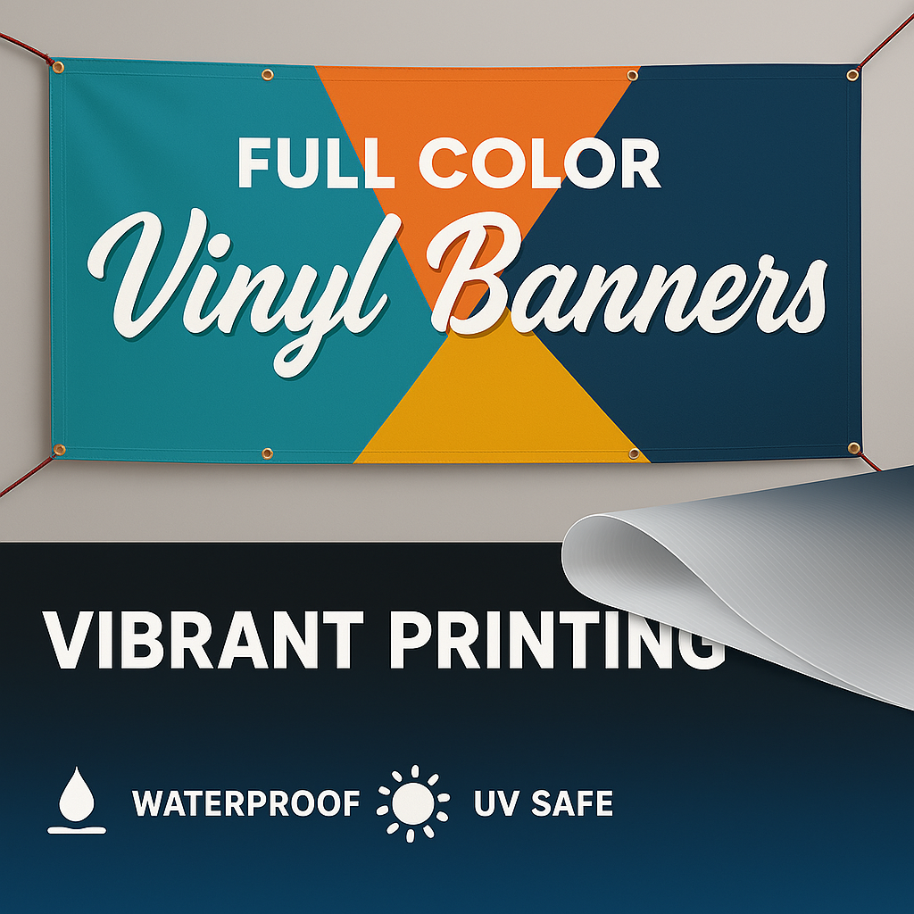 Full Color Custom Vinyl Banners