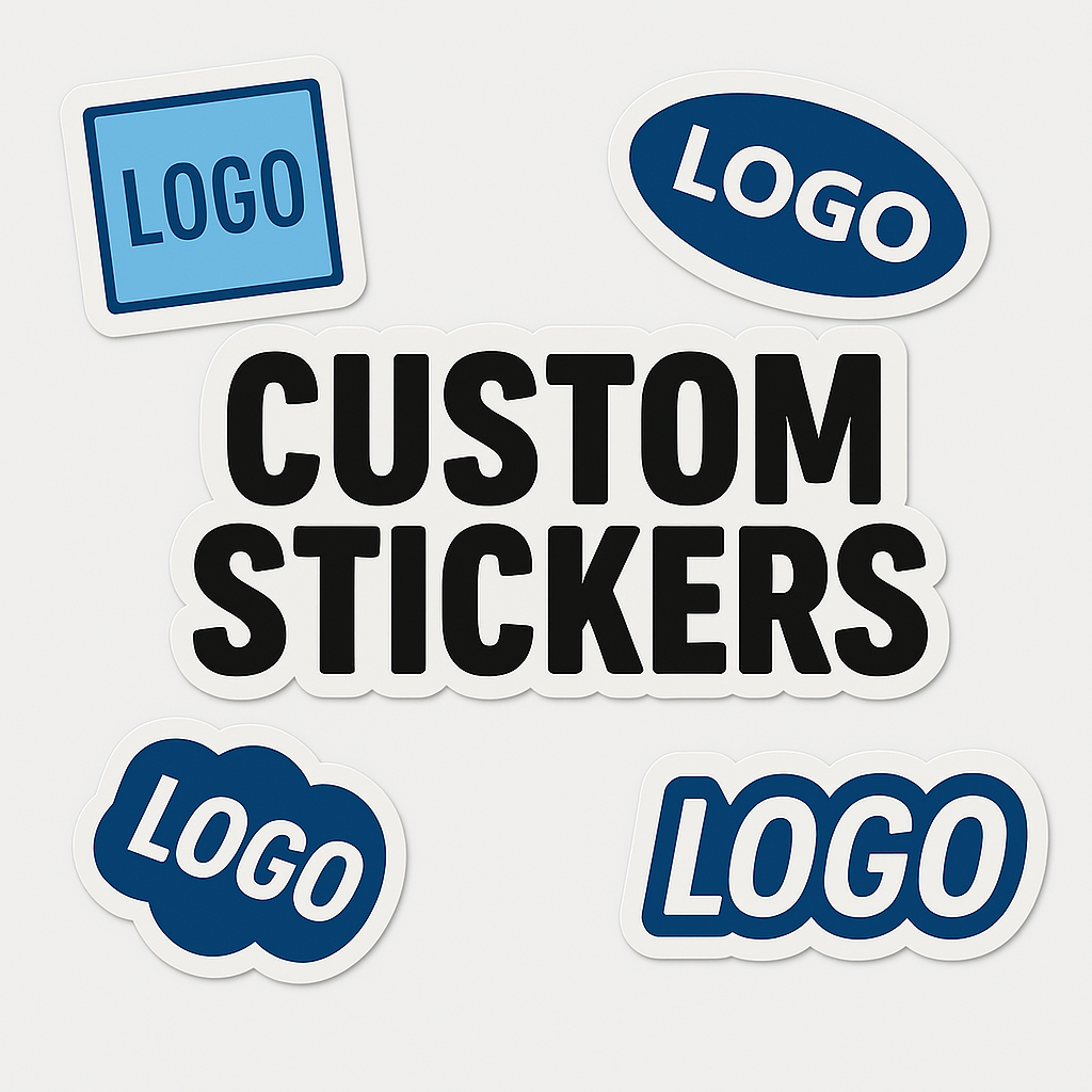 Custom GLOSSY Vinyl Stickers